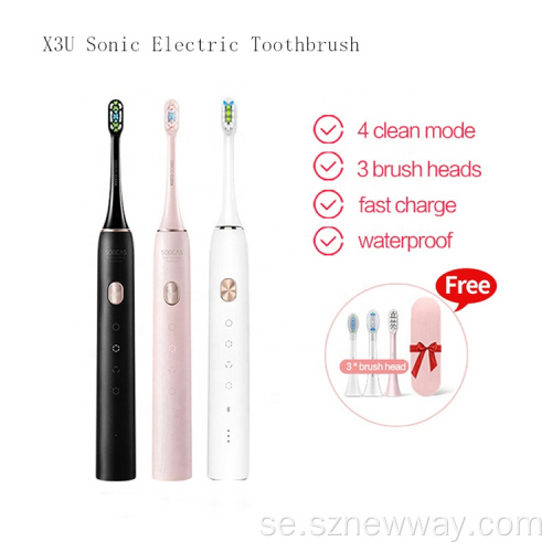Soocas x3u sonic tandborste automatisk snabbavgift